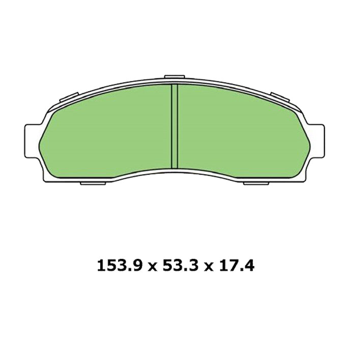 Protex Ultra 4WD Brake Pads DB1730F