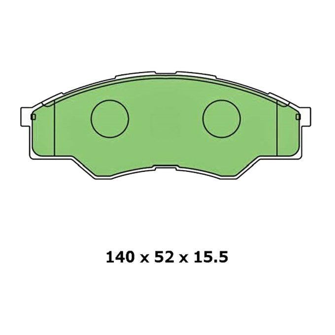 Protex Blue Disc Pads DB1741B