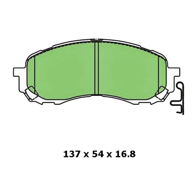 Protex Ultra Ceramic Disc Pads DB1744CP