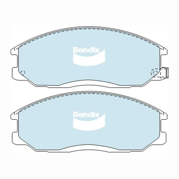 Bendix 4WD Disc Pads DB1745-4