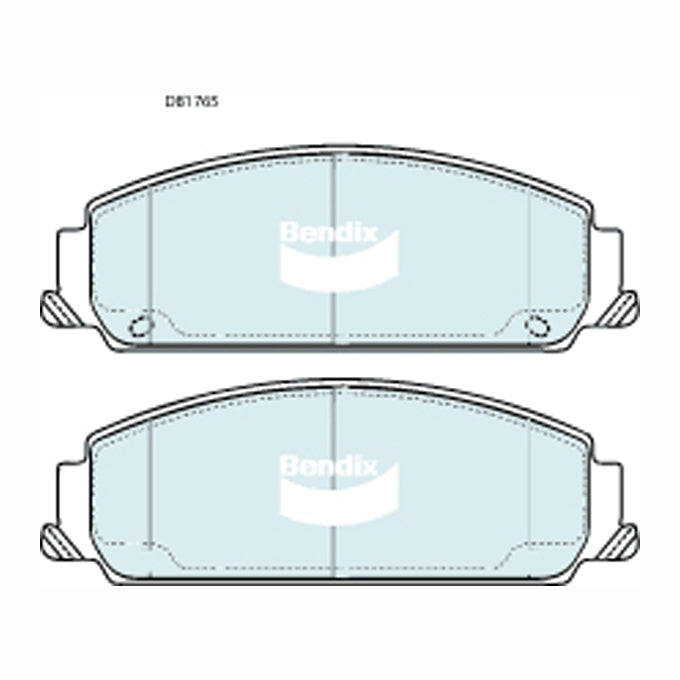 Bendix Heavy Duty Disc Pads DB1765HD