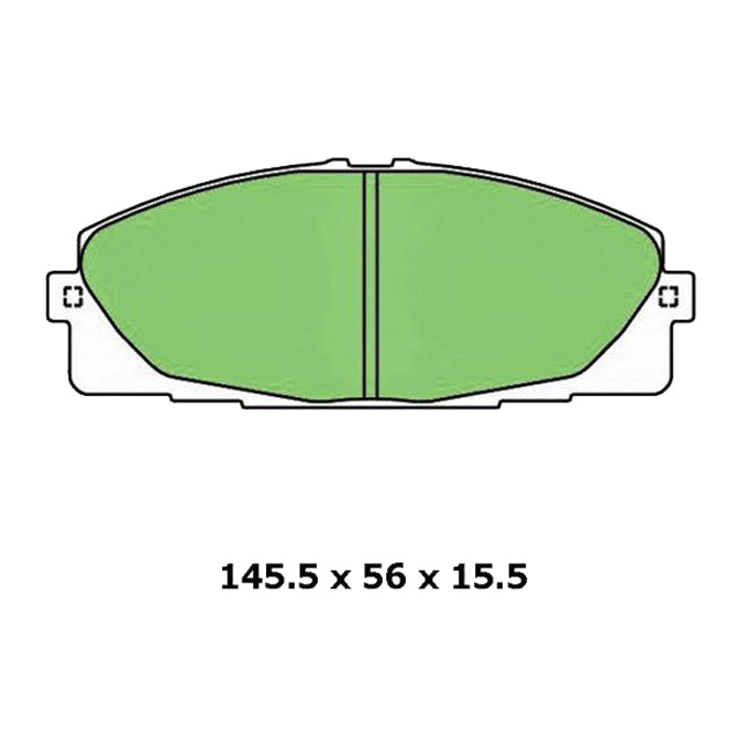 Protex Ultra Ceramic Plus Disc Pads DB1772UP