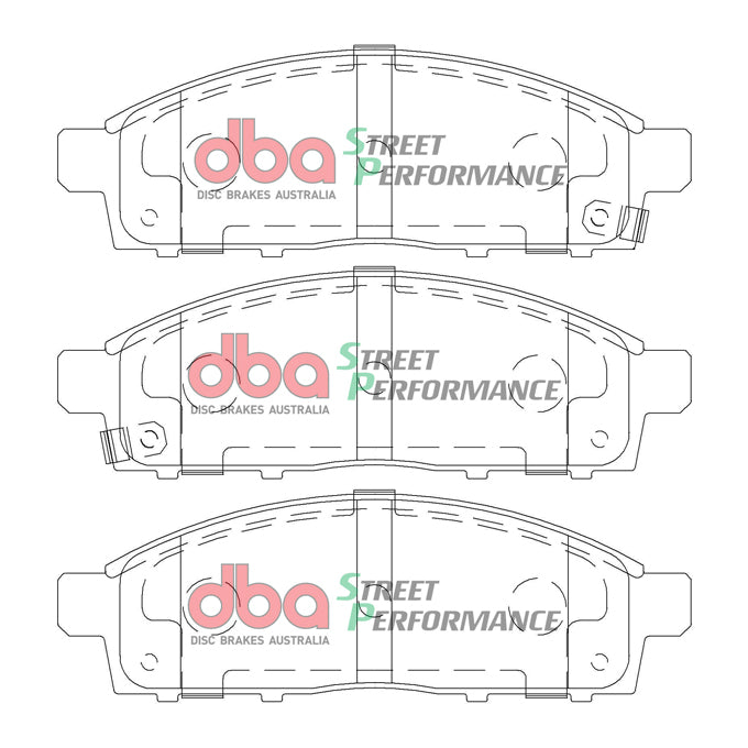 DBA Street Performance Disc Pads DB1774SP
