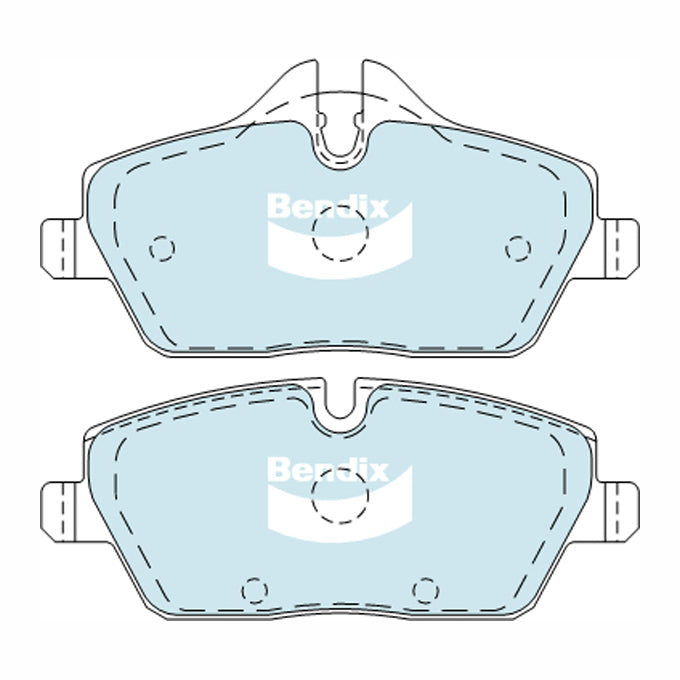 Bendix Euro+ Disc Pads DB1782EU