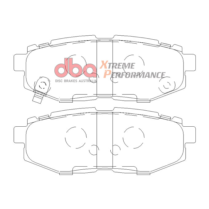 DBA Xtreme Performance Disc Pads DB1789XP