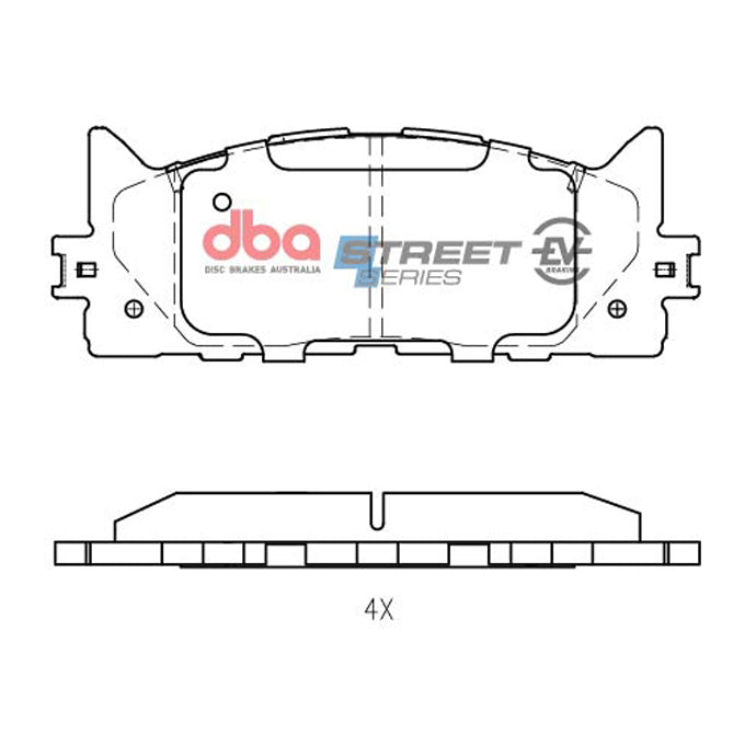 DBA Street Series EV Disc Pads DB1800SSEV