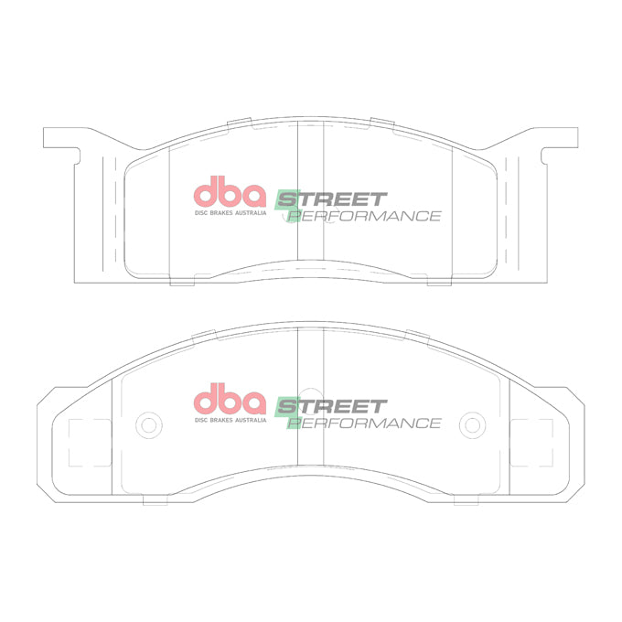 DBA Street Performance Disc Pads DB1807SP