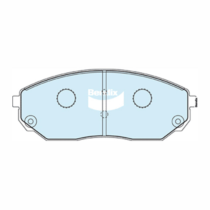 Bendix 4WD Disc Pads DB1815-4
