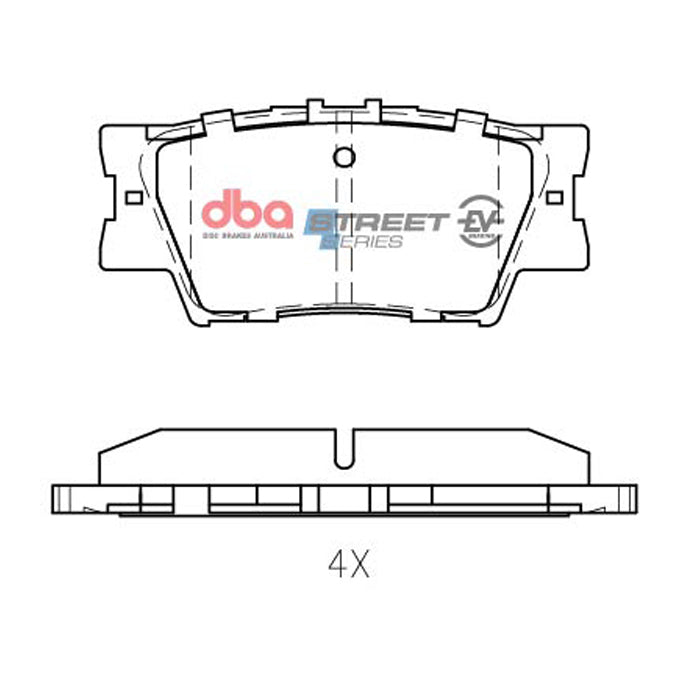 DBA Street Series EV Disc Pads DB1832SSEV