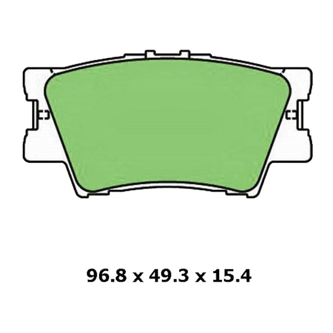 Protex Ultra Ceramic Disc Pads DB1832CP