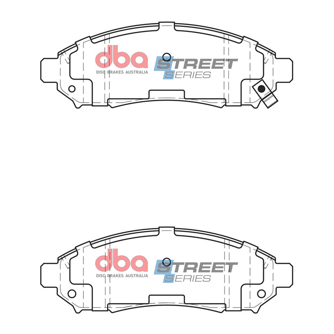 DBA Street Series Disc Pads DB1835SS