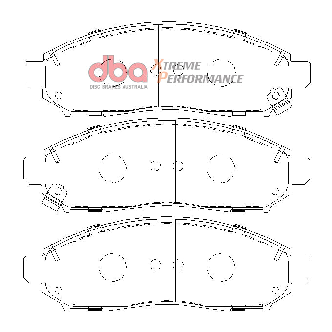DBA Xtreme Performance Disc Pads DB1835XP