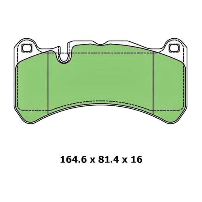 Protex Blue Disc Pads DB1845B
