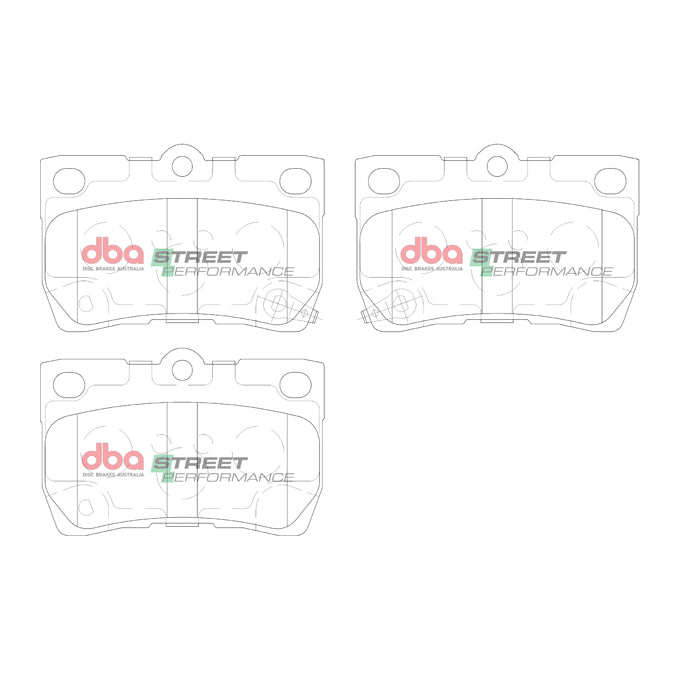DBA Street Performance Disc Pads DB1854SP