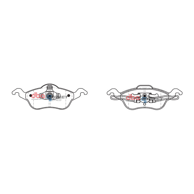 DBA Street Series Disc Pads DB1860SS