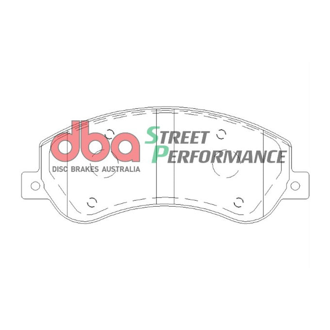 DBA Street Performance Disc Pads DB1915SP