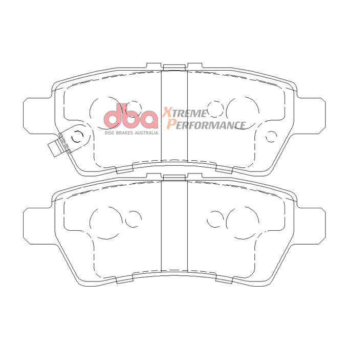 DBA Xtreme Performance Disc Pads DB1919XP