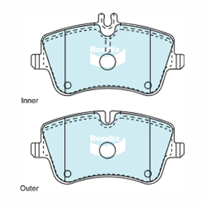 Bendix Euro+ Disc Pads DB1921EU