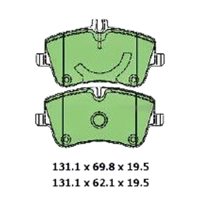 Protex Ultra Ceramic Plus Disc Pads DB1921UP