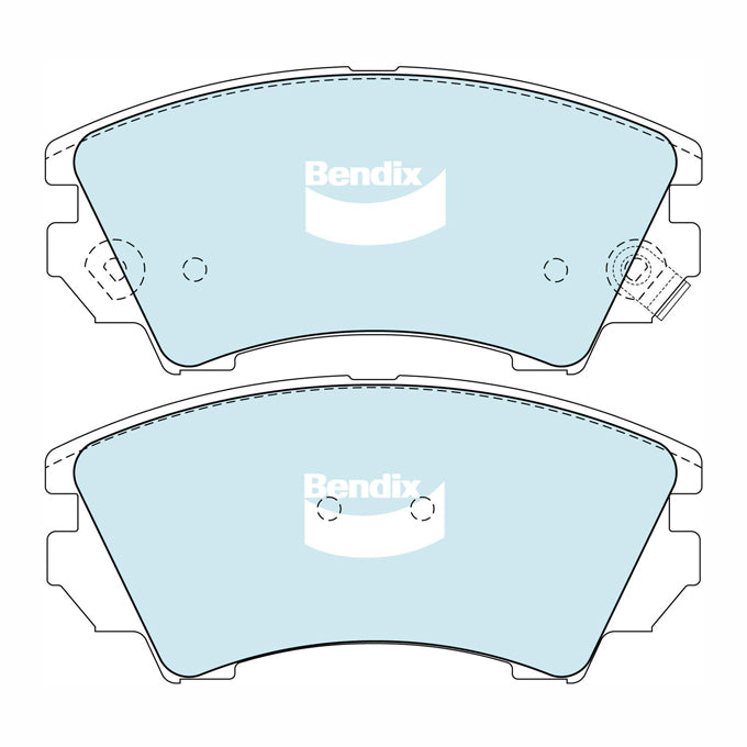 Bendix GCT Disc Pads DB1925GCT