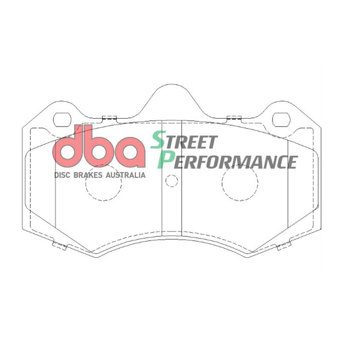 DBA Street Performance Disc Pads DB1937SP