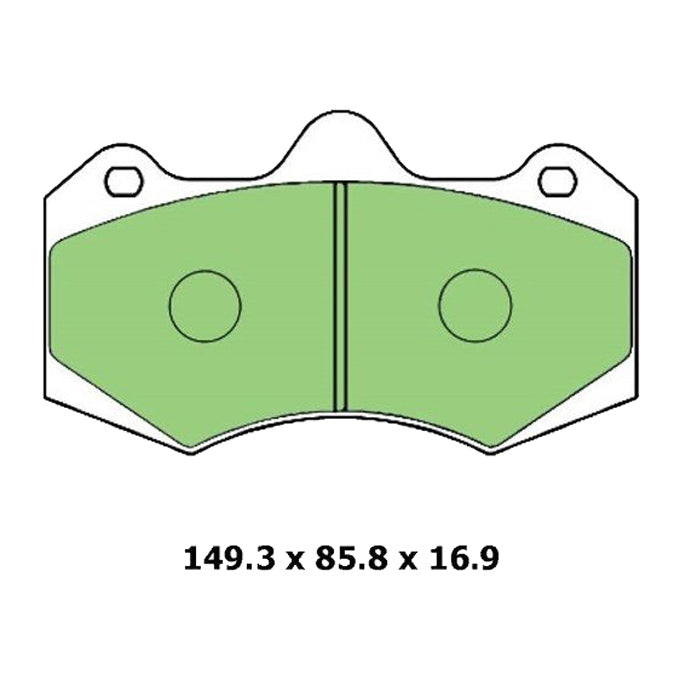 Protex Blue Disc Pads DB1937B