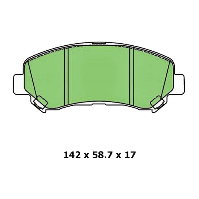 Protex Blue Disc Pads DB1946B