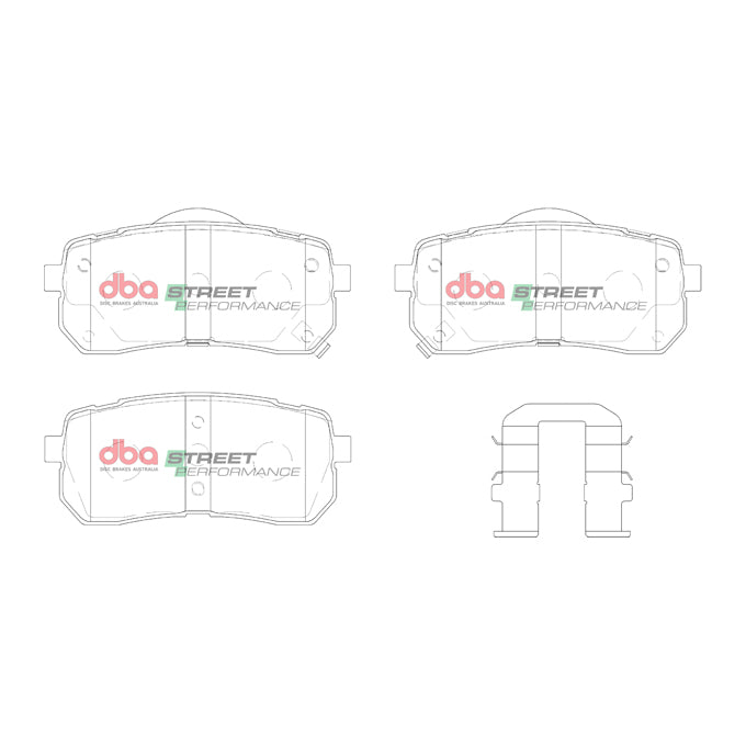 DBA Street Performance Disc Pads DB1957SP