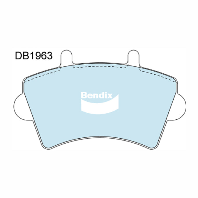 Bendix Heavy Duty Disc Pads DB1963HD