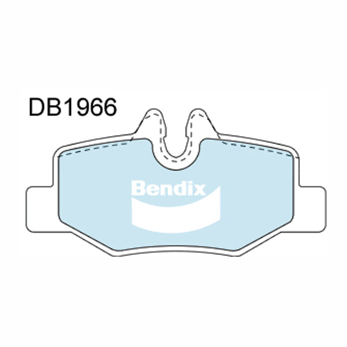 Bendix Euro+ Disc Pads DB1966EU