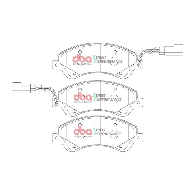DBA Street Performance Disc Pads DB1967SP