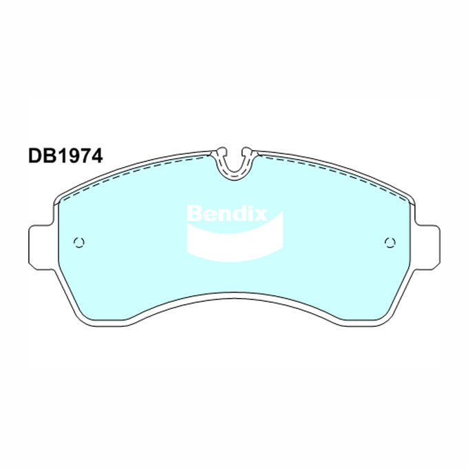 Bendix Heavy Duty Disc Pads DB1974HD