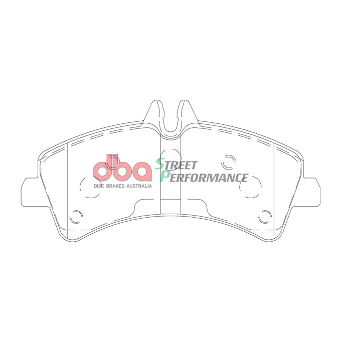 DBA Street Performance Disc Pads DB1975SP