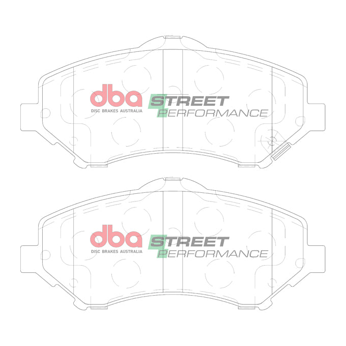 DBA Street Performance Disc Pads DB2002SP