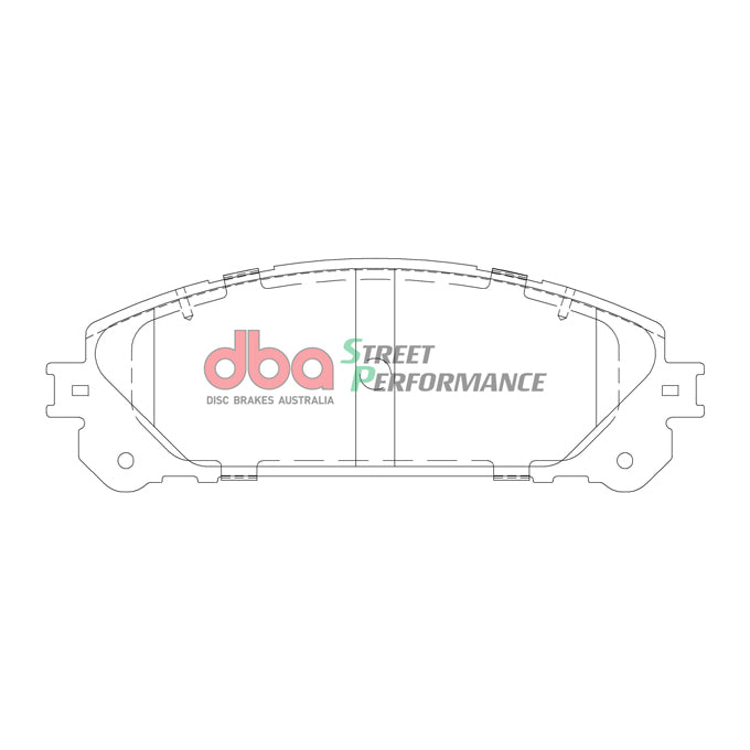 DBA Street Performance Disc Pads DB2004SP