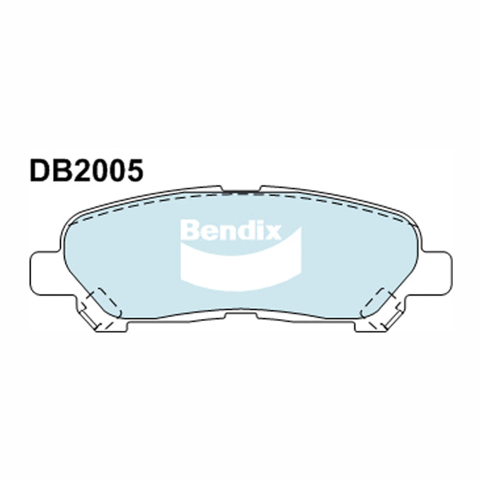 Bendix Heavy Duty Disc Pads DB2005HD