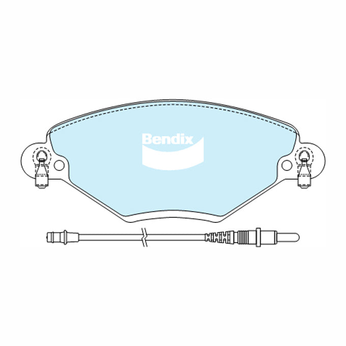 Bendix Euro+ Disc Pads DB2016EU