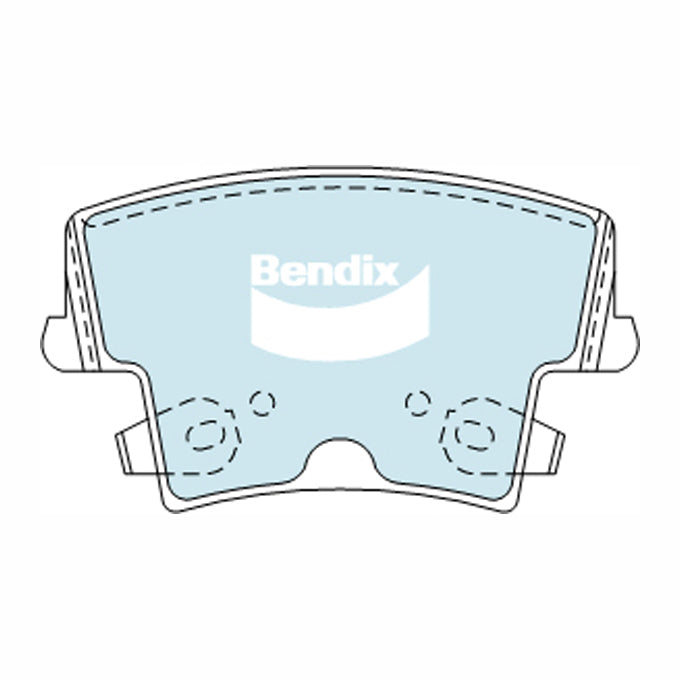 Bendix Heavy Duty Disc Pads DB2062HD