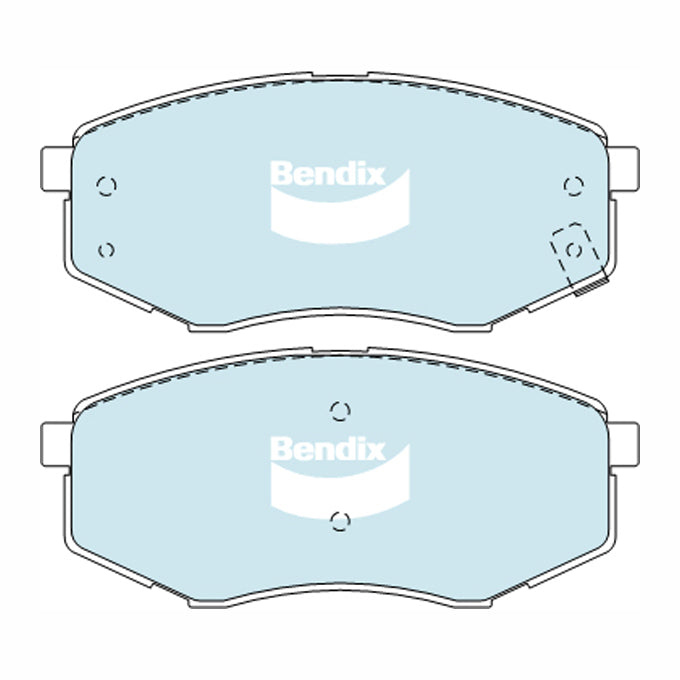 Bendix GCT Disc Pads DB2072GCT