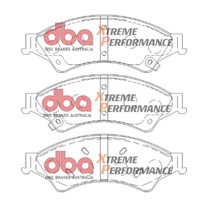 DBA Xtreme Performance Disc Pads DB2074XP