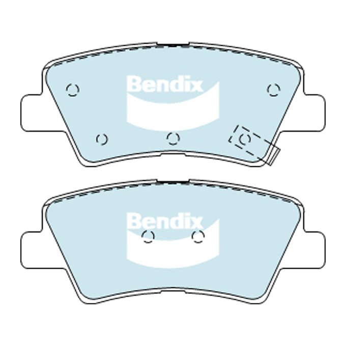 Bendix GCT Disc Pads DB2076GCT