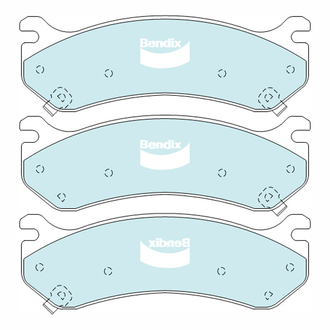 Bendix Heavy Duty Disc Pads DB2080HD
