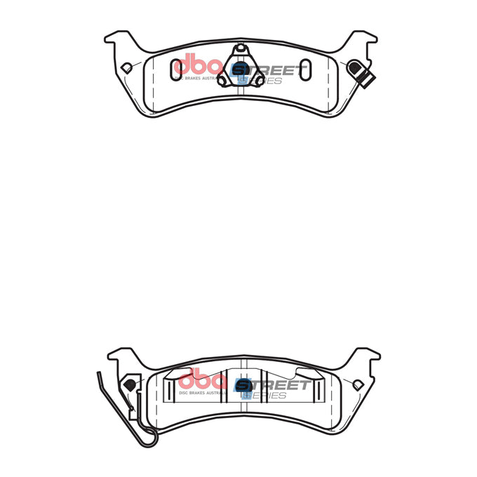 DBA Street Series Disc Pads DB2093SS