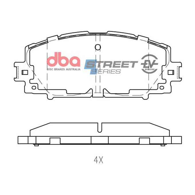 DBA Street Series EV Disc Pads DB2159SSEV