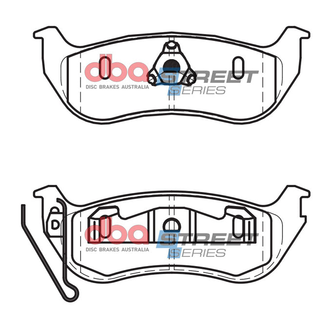 DBA Street Series Disc Pads DB2163SS