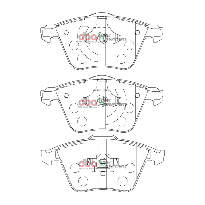 DBA Street Performance Disc Pads DB2176SP