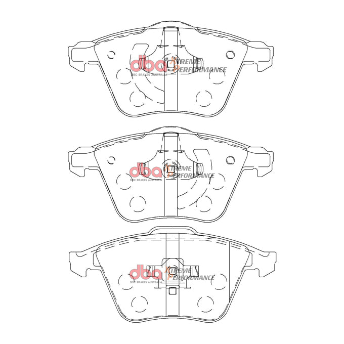 DBA Xtreme Performance Disc Pads DB2176XP