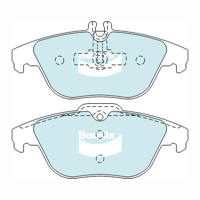 Bendix Euro+ Disc Pads DB2182EU