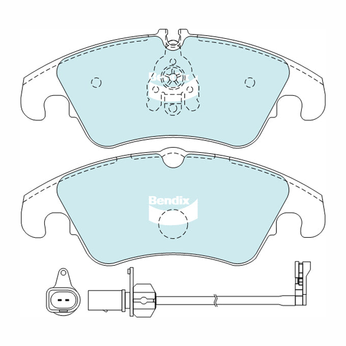 Bendix Euro+ Disc Pads DB2186EU
