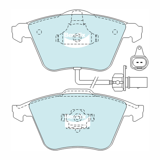 Bendix Euro+ Disc Pads DB2198EU